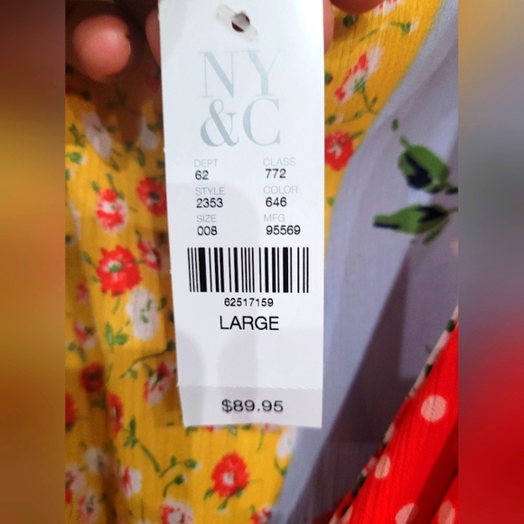 New York & Company new dress, Size L - Picture 5 of 5